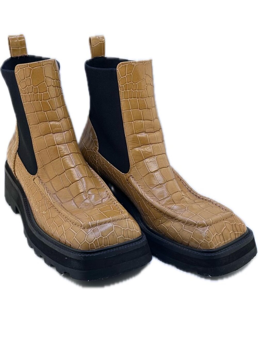 INTENTIONALLY BLANK Leather Champs Boots W10